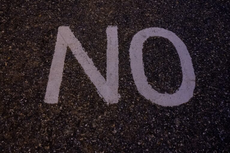 Saying No is a powerful way of getting your life back in order.